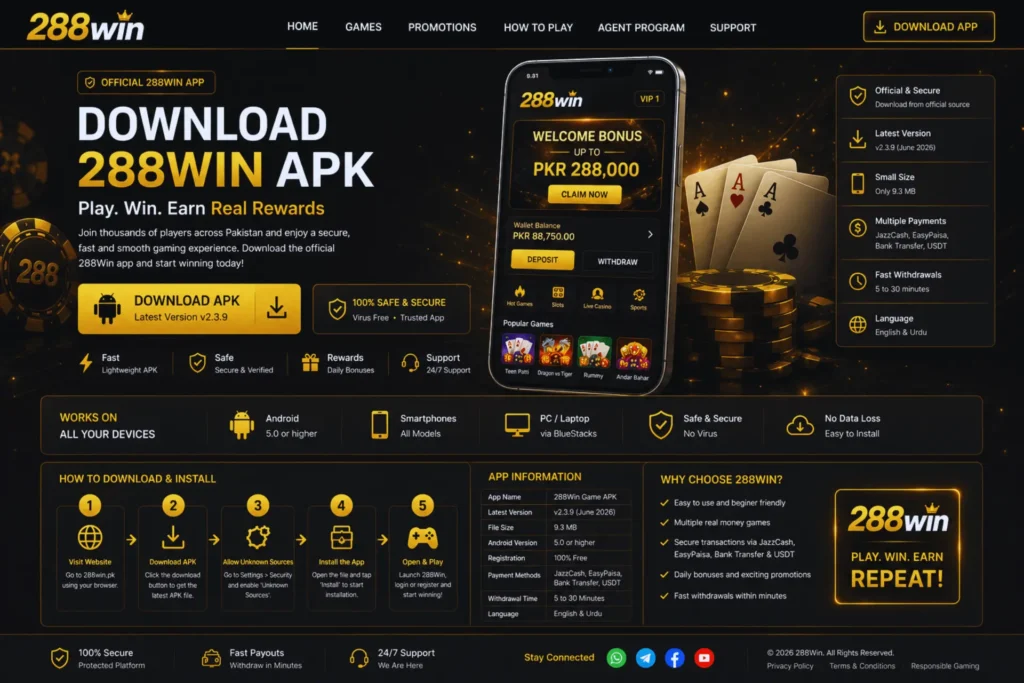 288Win Game Download – Free APK Latest Version